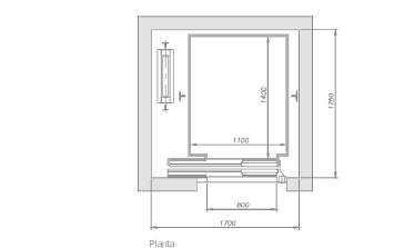 Planta Elevador de Passageiros
